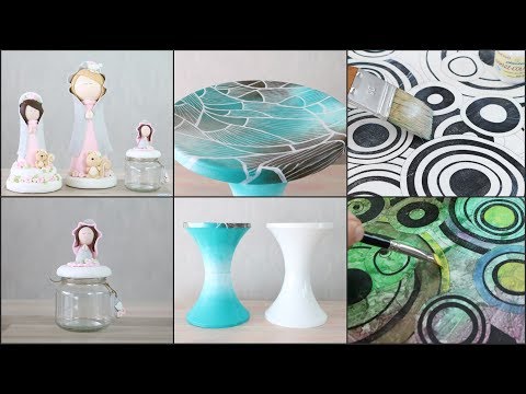 ManosalaObraTv 2019 Programa 59 - Taburete de plastico - Modelado en Porcelana Fria - Mixed Media