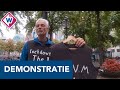 Govert demonstreert komende maanden elke dag op het Plein tegen coronamaatregelen - OMROEP WEST