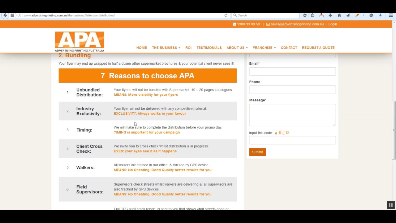 Letterbox Distribution | Letterbox Drop | Flyer Distribution | APA