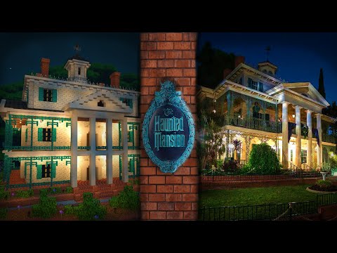 Building a WORKING Disneyland Haunted Mansion | Minecraft