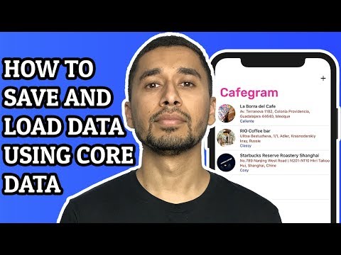 Swift 4: How to save and load data using Core Data?