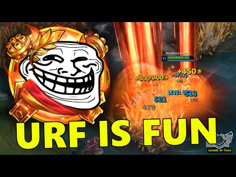 URF IS FUN 2021 Pentakill, 1v5, Outplays, 200IQ - ARUF League of Legends