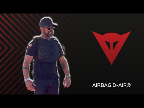 Motorcycle Airbag test | Dainese Smart D Air Road Shield 3x