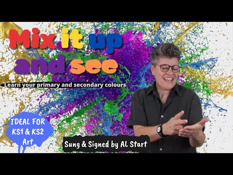 'Mix it Up & See' | Kids Song-Primary and Secondary Colours | by Al Start