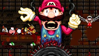 LUIGI KILLS MARIO?! - LOST BROTHER MASSACRE (Mario.EXE meets Puppet Combo Power Drill Massacre)