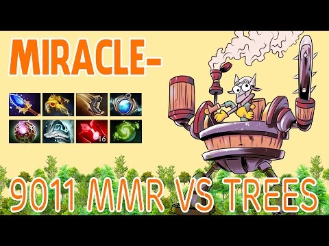 Miracle- Dota 2 Patch 6.87 : 9k MMR Plays Timbersaw Full Game Vol.1 - How to Cut 20000000000 Trees