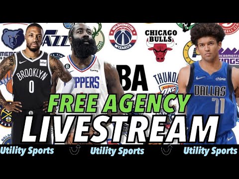 NBA FREE AGENCY 2023 Livestream I Utility Sports NBA Free Agency I Matisse Thybulle Dallas Mavericks