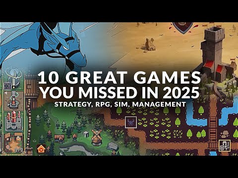 10 GREAT GAMES YOU MISSED IN 2025 (Strategy, Tactics, Simulation, Management)