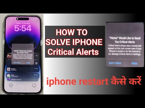 critical alerts always play a sound and appear on the lock screen @iPhone problem