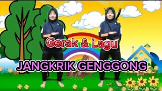 Download lagu Gerak & Lagu JANGKRIK GENGGONG | senam anak sekolah mp3