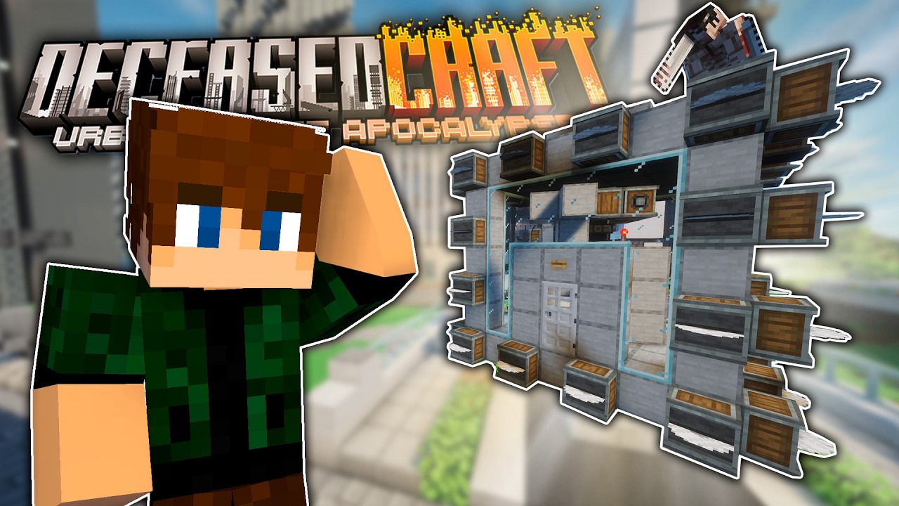 FIZ UMA MÁQUINA DE GUERRA!!! - Minecraft DeceasedCraft E15 (1.20.1)