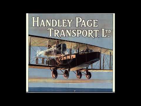 A Handley Page Type W, Passenger Aircraft C1930,  F747