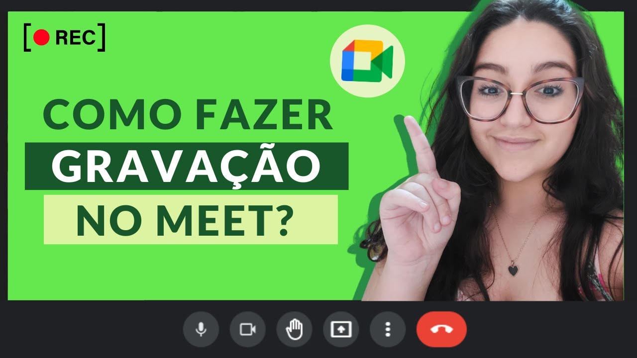 como gravar reunião no Meet