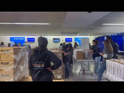 Newark Airport Food Donations
