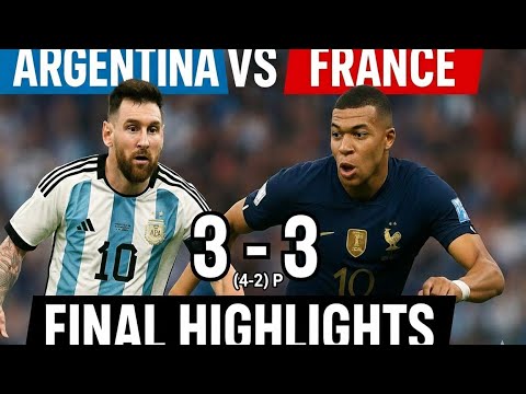Final, Argentina Vs France FIFA 2022 world cup final#messi #argentina #goat