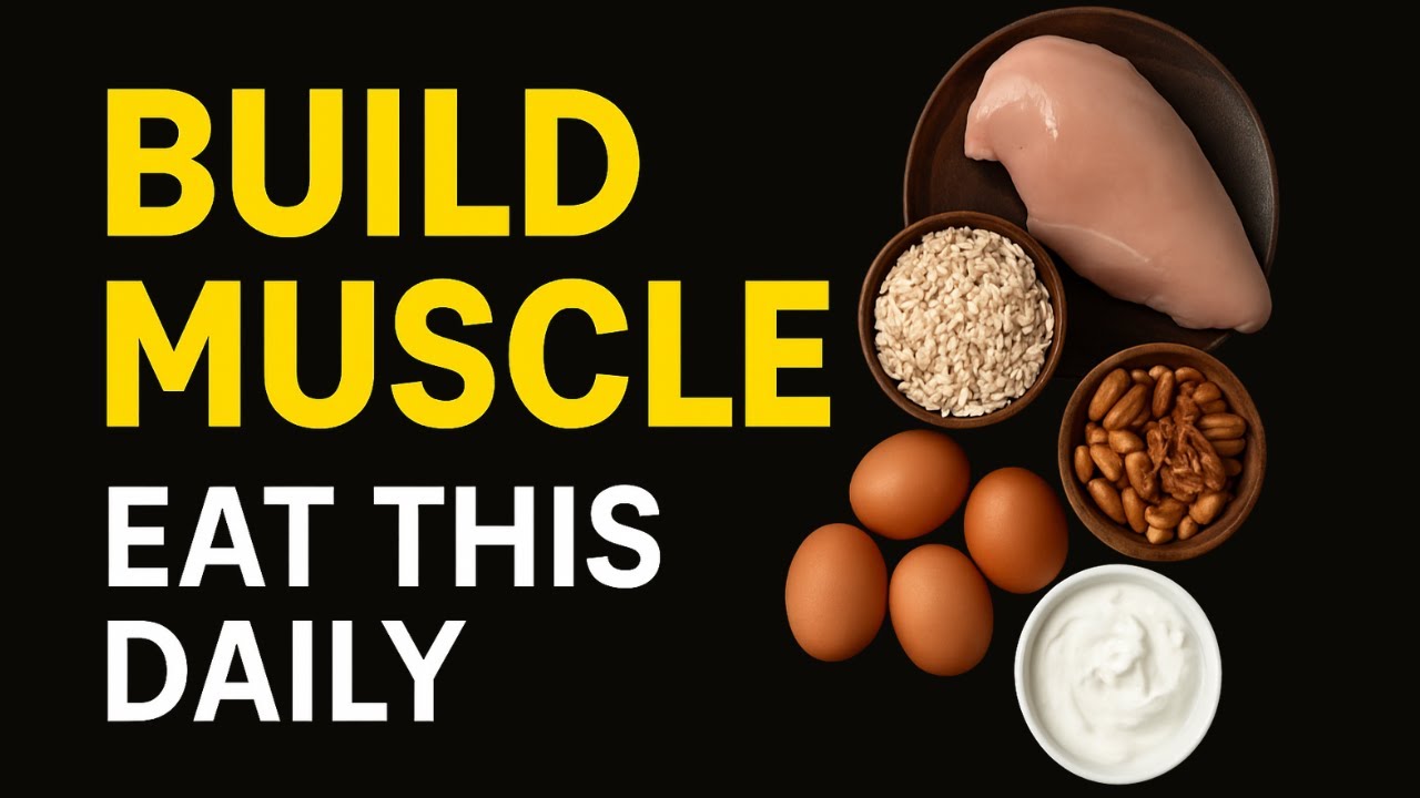 10 Best Foods to Build Muscle Fast (Eat These Every Day)