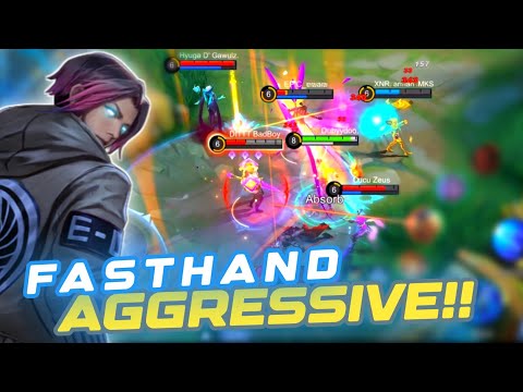 LING FASTHAND AGGRESSIVE GAMEPLAY | LING GAMEPLAY 2023  - MOBILE LEGENDS