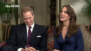 In full: William and Kate's 2010 engagement interview | ITV News
