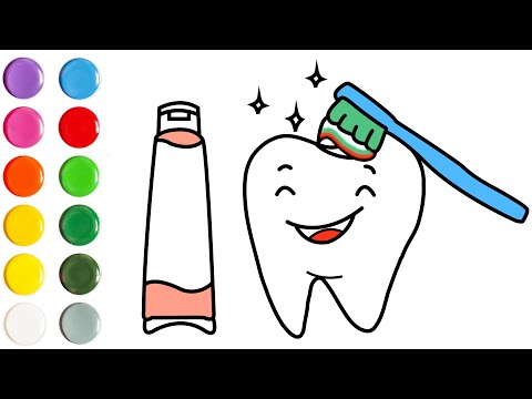 Нарисовать зубная паста и щетка ингаляторы в аптеках горздрав