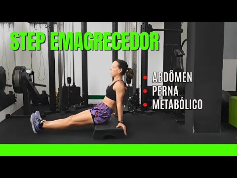 Treino COMPLETO de STEP em CASA 🔥 QUEIMAR CALORIAS e EMAGRECER - INICIANTES @MarinaArantes