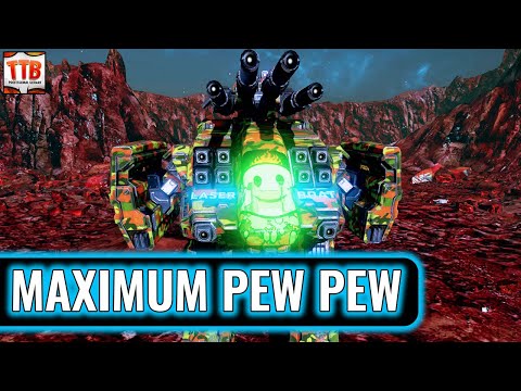 TONS OF LASERS to light up that forest! - Stone Rhino - Mechwarrior Online