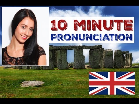 #12 British English Pronunciation in 10 minutes / LIVE ENGLISH LESSON - Long Vowels