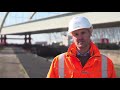 Zo wordt de nieuwe spoorbrug over de Rozenburgsesluis geplaatst