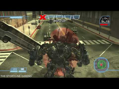 Transformers: The Game - Ironhide vs Brawl