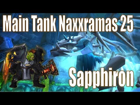 Saphiron Warrior Tank  Naxxramas 25 Man Raid 1440p Ultra WOTLK