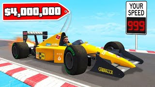 NEW $4,000,000 SUPER FAST F1 CAR! (GTA V DLC)