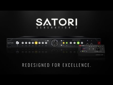 Презентация мониторного контроллера Antelope Audio Satori Gen2