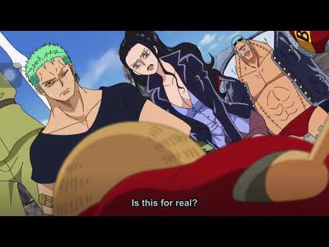 Luffy get shot but.... HE HAS THE DEVILS LUCK