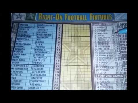 Week 33 Right-On Football Free Banker forecast