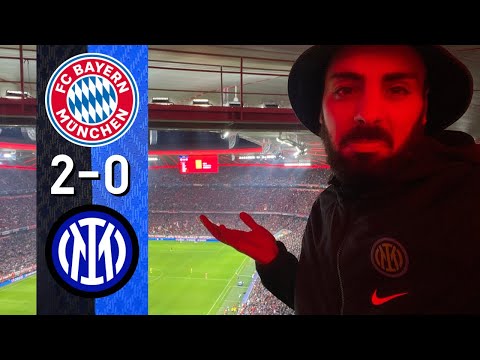 😫 DEVASTANTI! BAYERN M. 2-0 INTER | LIVE REACTION TIFOSO INTERISTA da MONACO!
