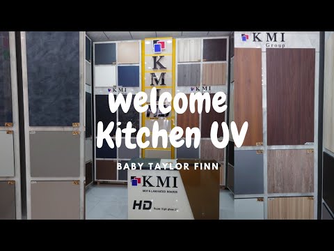 Company kitchen style kmi UV sheet #interiordesign #kitchen #wadrobe #woodworking