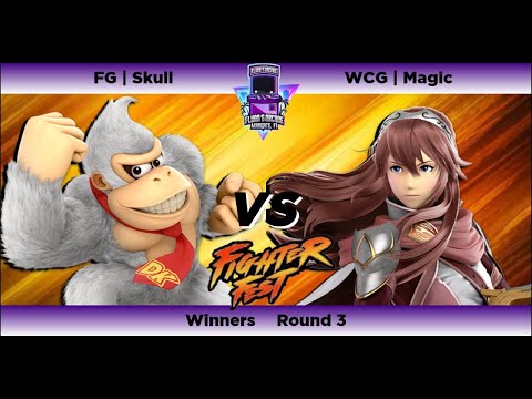 Flynn's Arcade Fighter Fest Season 4 WR3 - FG | Skull (Donkey Kong) Vs WCG | Magic (Lucina) Ultimate