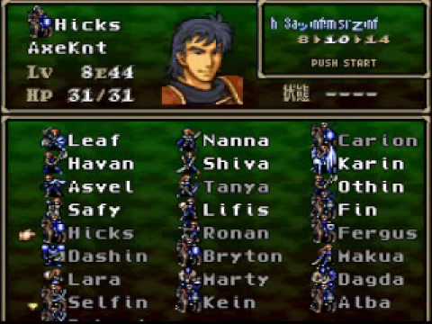 Let's Play Fire Emblem: Thracia 776 PT42 - The Birth of The Lenster Liberation Army