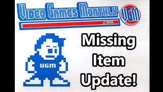 Video Games Monthly Missing Item Update From My September 2021 Unboxing