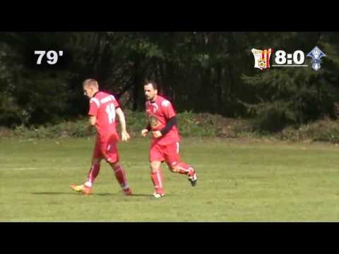 Łukasz Bukowiec 8:0 (79') 8 kolejka A klasy: Płomień Limanowa - Krokus Przyszowa (29.09.2013r.)