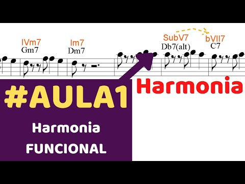 ♫HARMONIA FUNCIONAL #AULA 1 COMPLETA ♫ Curso COMPLETO de Harmonia Funcional♫ O estudo da Harmonia