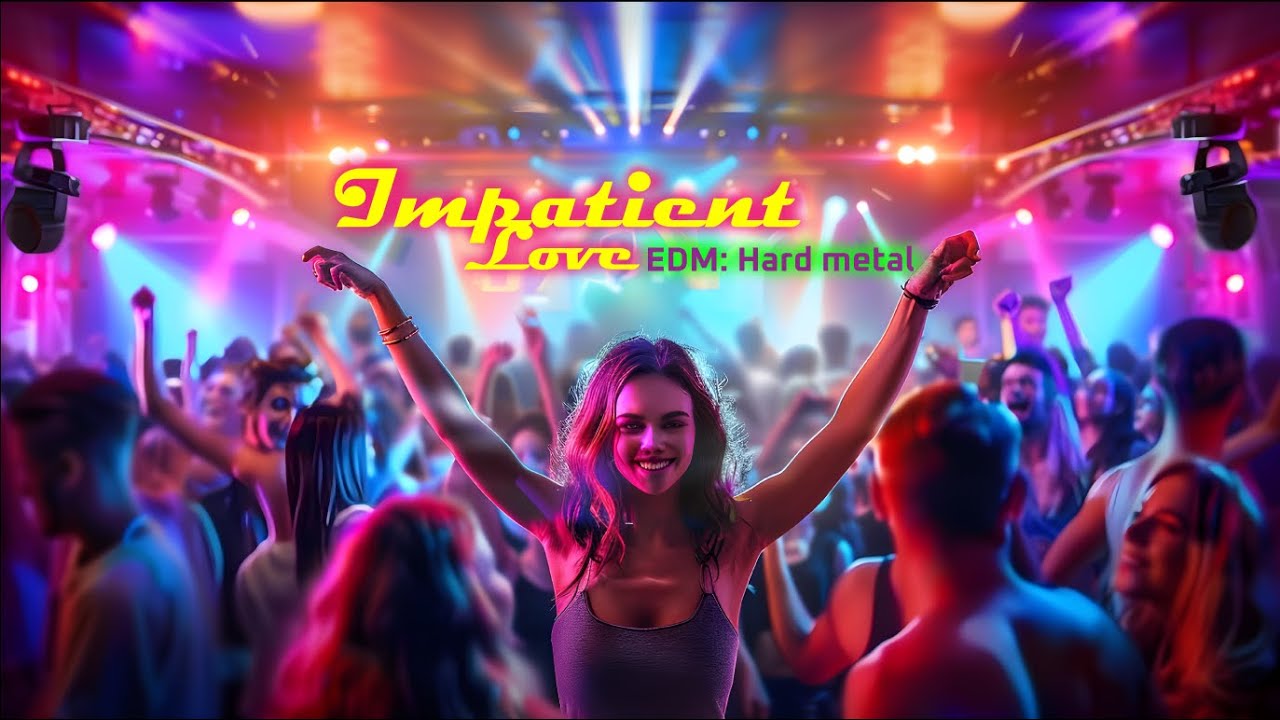 Impatient Love - Explosive Blend of EDM & Hard Metal | High Energy Love Anthem | AI Music