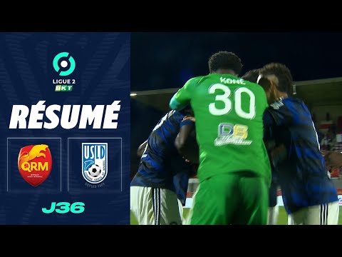 QUEVILLY-ROUEN METROPOLE - USL DUNKERQUE (1 - 2) - Résumé - (QRM - USLD) / 2023-2024