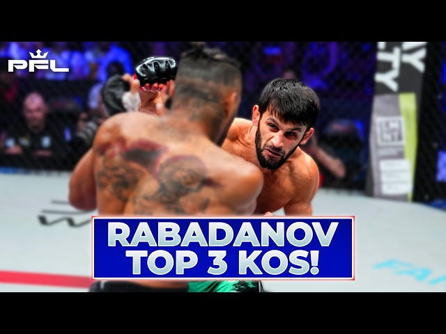 Gadzhi Rabadanov’s Most Brutal KOs 💥 | Road to PFL Sioux Falls