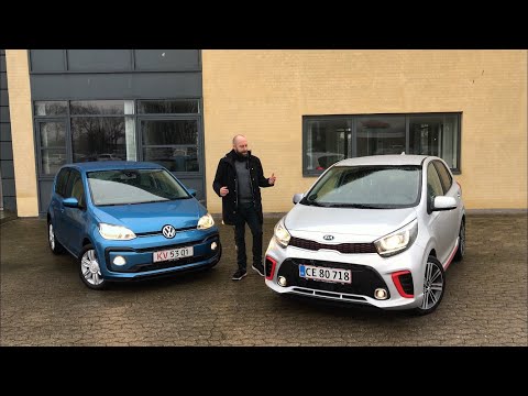 Mikrobiler med kræfter - Kia Picanto 100 hk møder VW Up med 90 hk