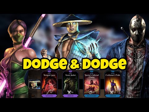I Try Full Dodge Diamond Team Setup in Klash Tower Mortal Kombat Mobile | Super Annoying Synergy