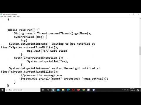 Threading In Java Part 7 Inter Thread Communication In Java