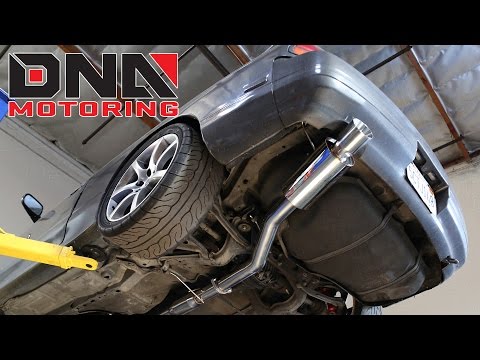 How to install 89-94 Nissan 240SX S13 Catback Exhaust