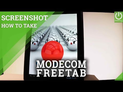 Capture Screen in MODECOM FreeTAB 8001 - Screenshot Method