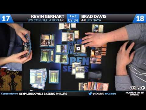 SCGINDY - Standard - Round 5b - Kevin Gerhart vs Brad Davis