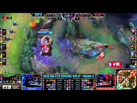 [Highlights] Winterfox vs Counter Logic Gaming NA LCS Spring 2015 W3D1 WFX vs CLG